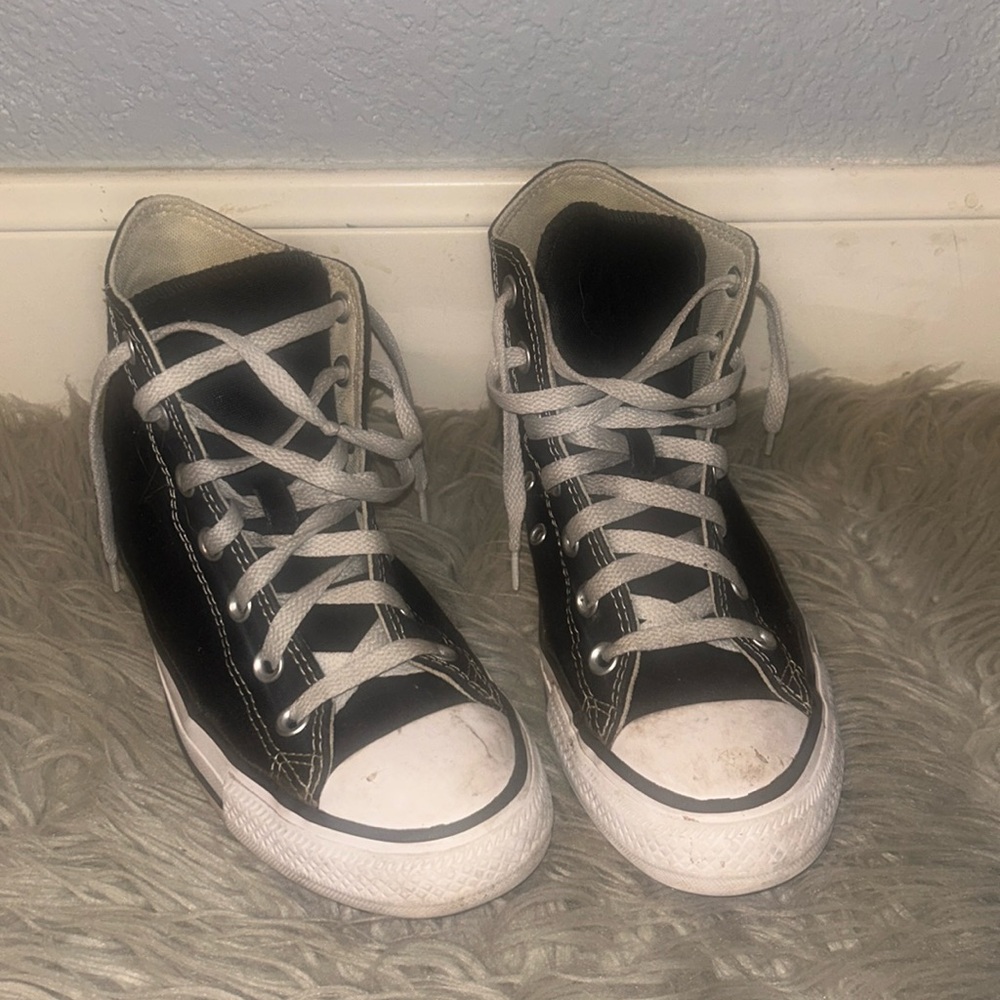 Black High Top Converse